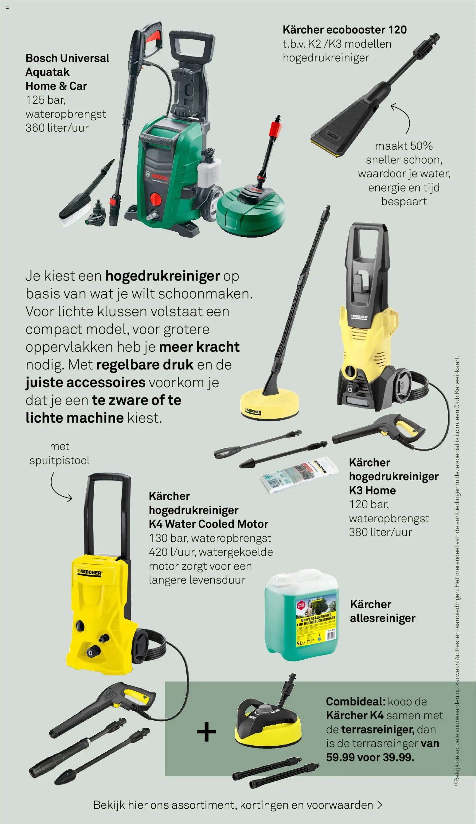 {H1} | Pagina: 5 | Producten: Hogedrukreiniger, Allesreiniger, Water