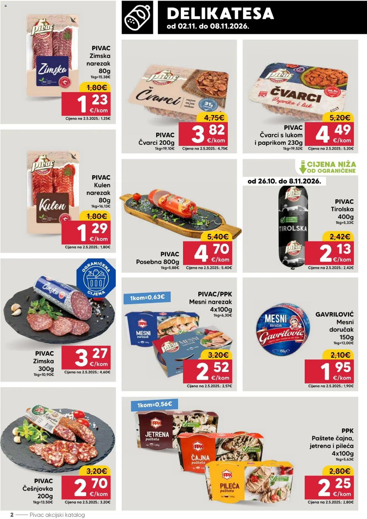 Pivac katalog | vrijedi od 02.11.2026 | Stranica: 2