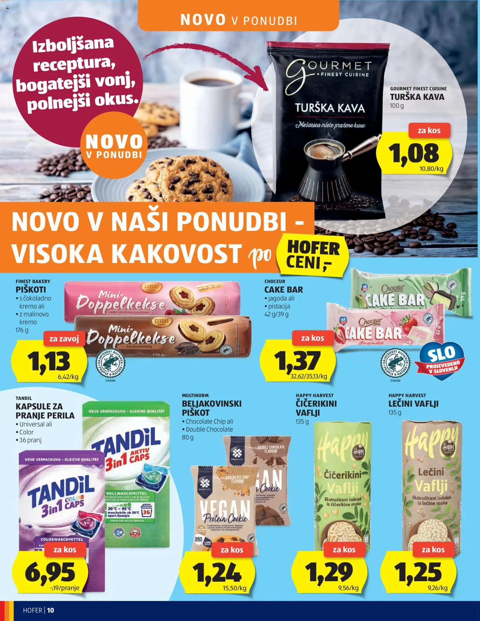 Hofer SI katalog | vrijedi od 03.06.2026 | Stranica: 10 | Proizvodi: Kava