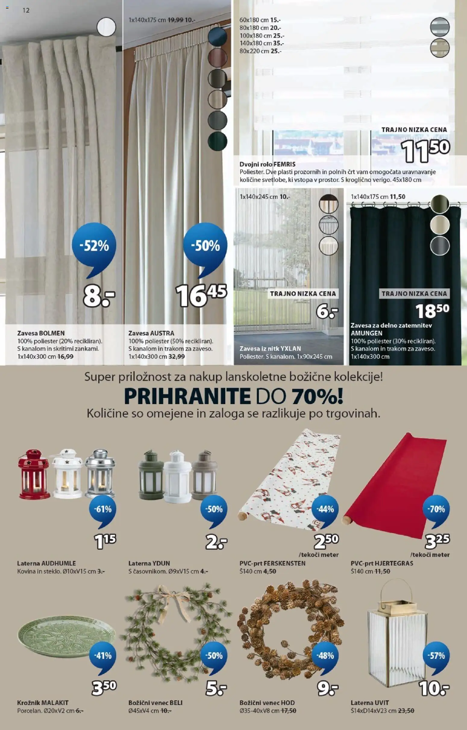 Novi JYSK katalog ponudbe – veljaven od 30.09.2026 | Stran: 12 | Izdelki: Rolo