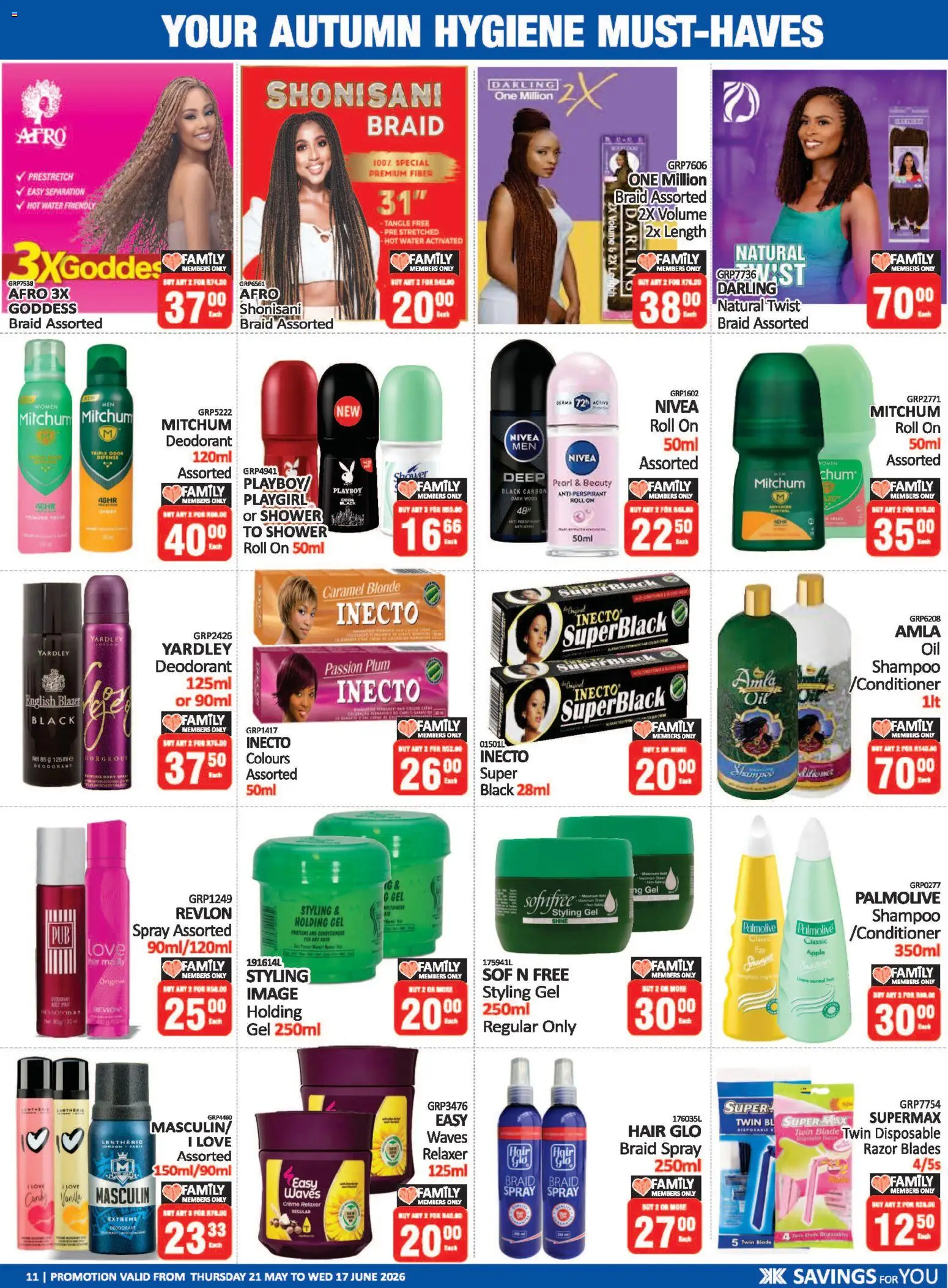 New KIT KAT Cash & Carry catalogue – valid from 21.05.2026 | Page: 11 | Products: Shower, Deodorant, Antiperspirant, Water