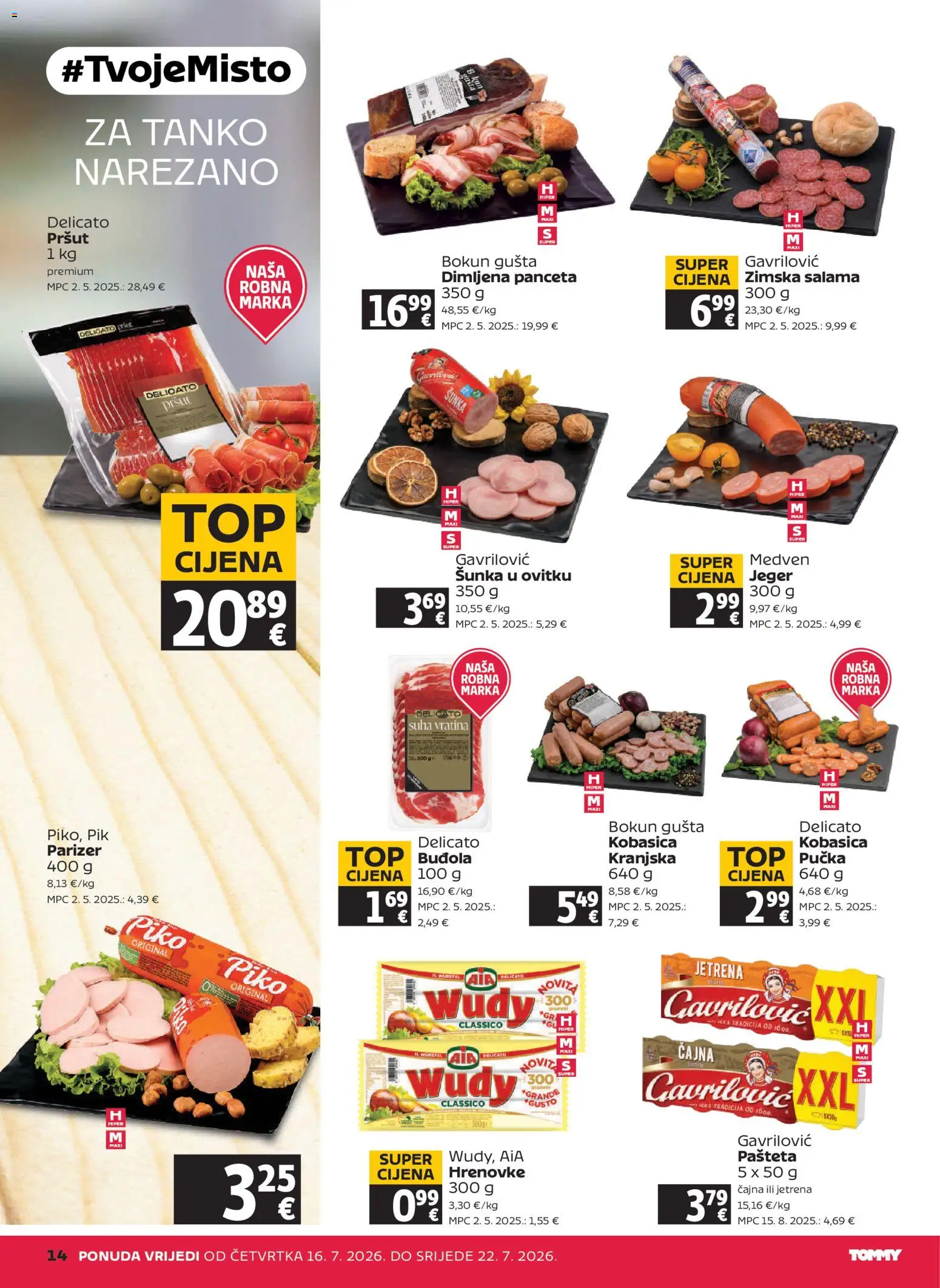 Tommy katalog | vrijedi od 16.07.2026 | Stranica: 14
