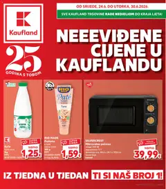 Kaufland - Split-Ravne njive - Pregled kataloga iz trgovine Kaufland, vrijedi od 24.06.2026