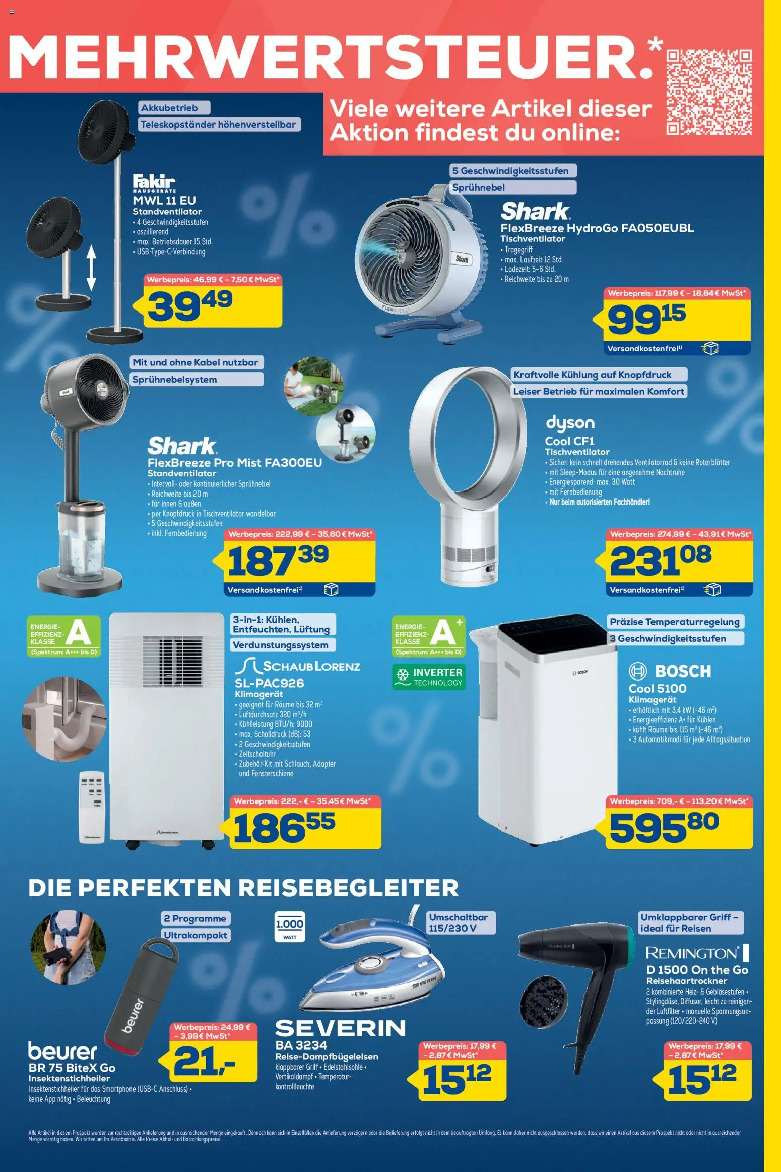 Euronics  Aktueller Prospekt – gültig ab 10.06.2026 | Seite: 5 | Produkte: Kabel, Bosch, Dyson, Klimagerät