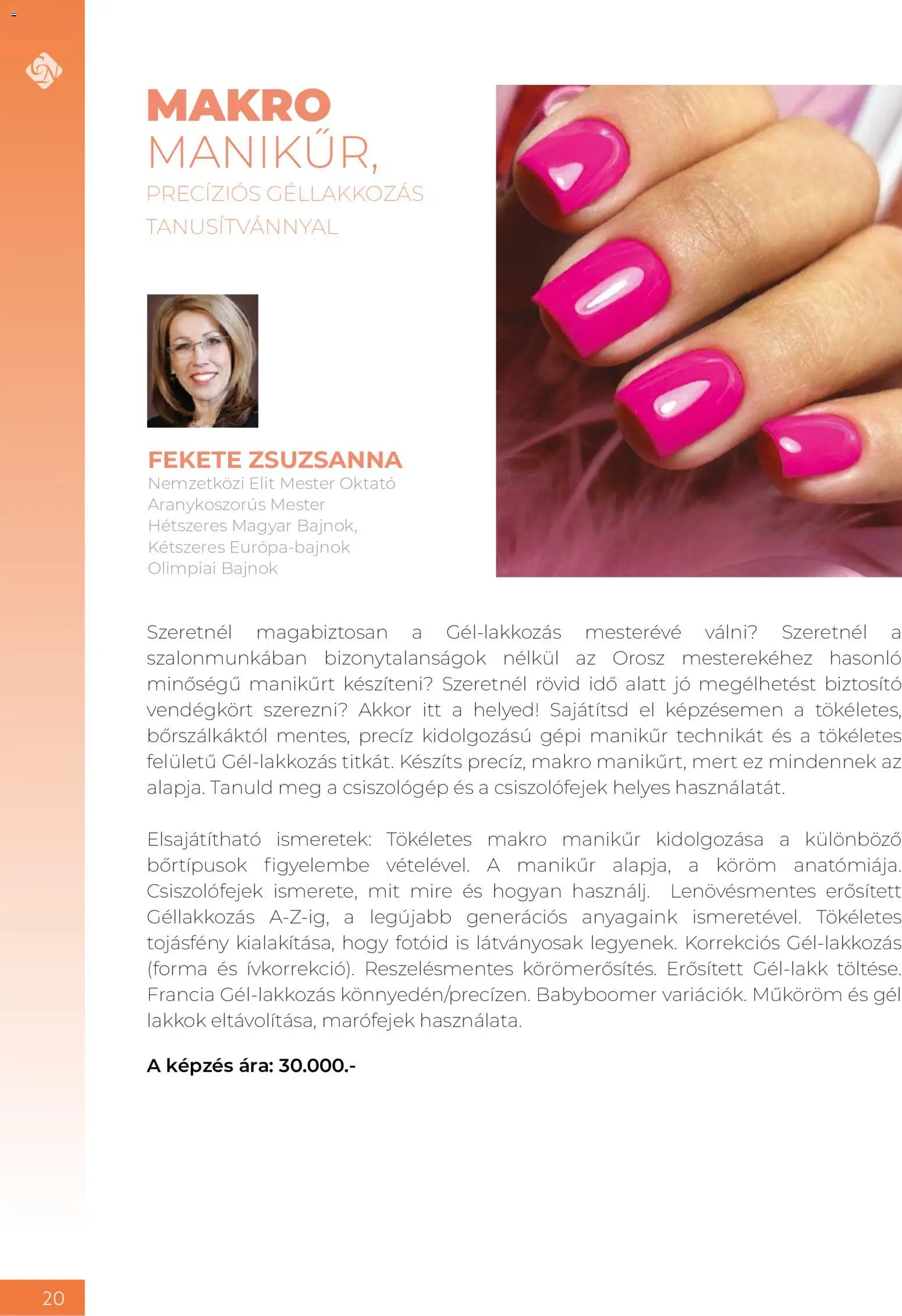 Crystal Nails akciós ujság - amely érvényes a következő dátumtól: 08.06.2026 | Oldal: 20
