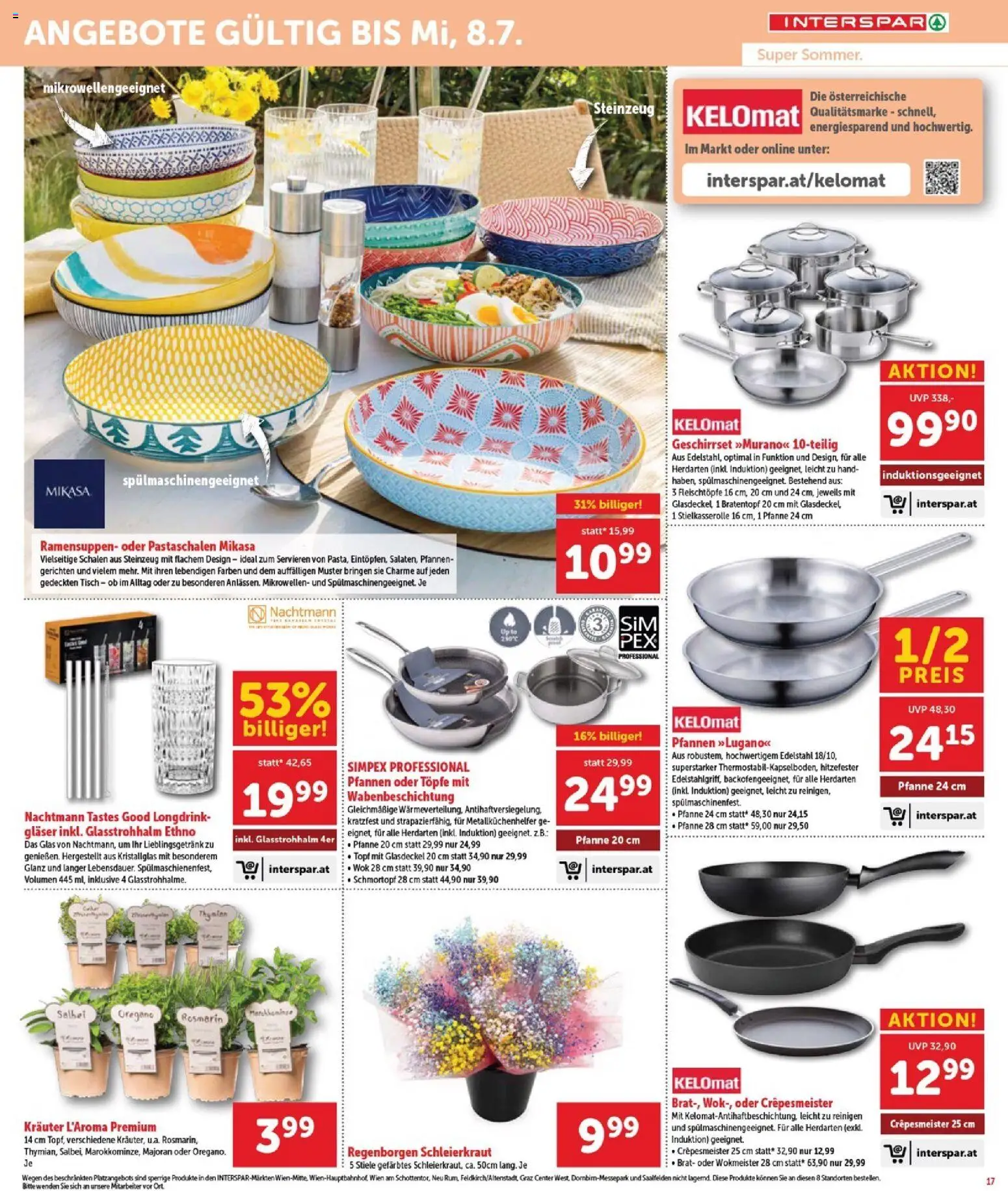 Interspar Flugblatt - Burgenland Nord gültig ab 18.06.2026 | Seite: 17 | Produkte: Tisch