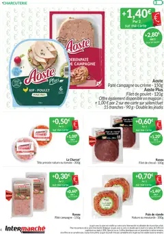 Ranou Pâté campagne - 150g, Ranou Pâté campagne - 150g - Voorbeeld van een folder van Intermarché, geldig van 01/09/2026 | Pagina: 4 | Producten: Pâté, Crème, Filet, Salami