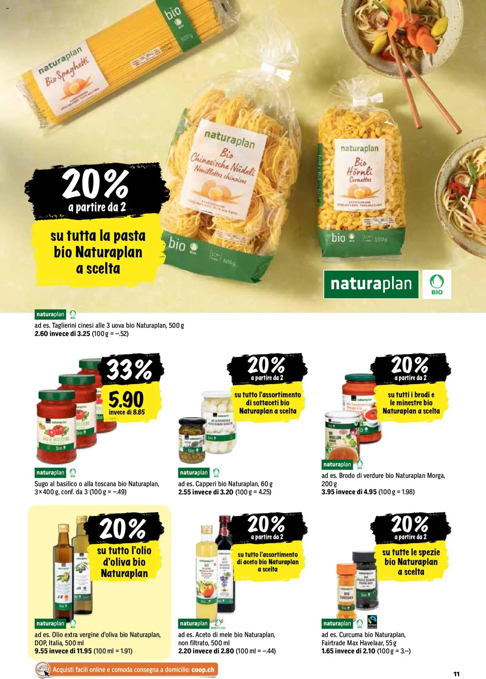Coop aktionen IT – gültig ab 03.09.2026 | Seite: 11 | Produkte: Pasta