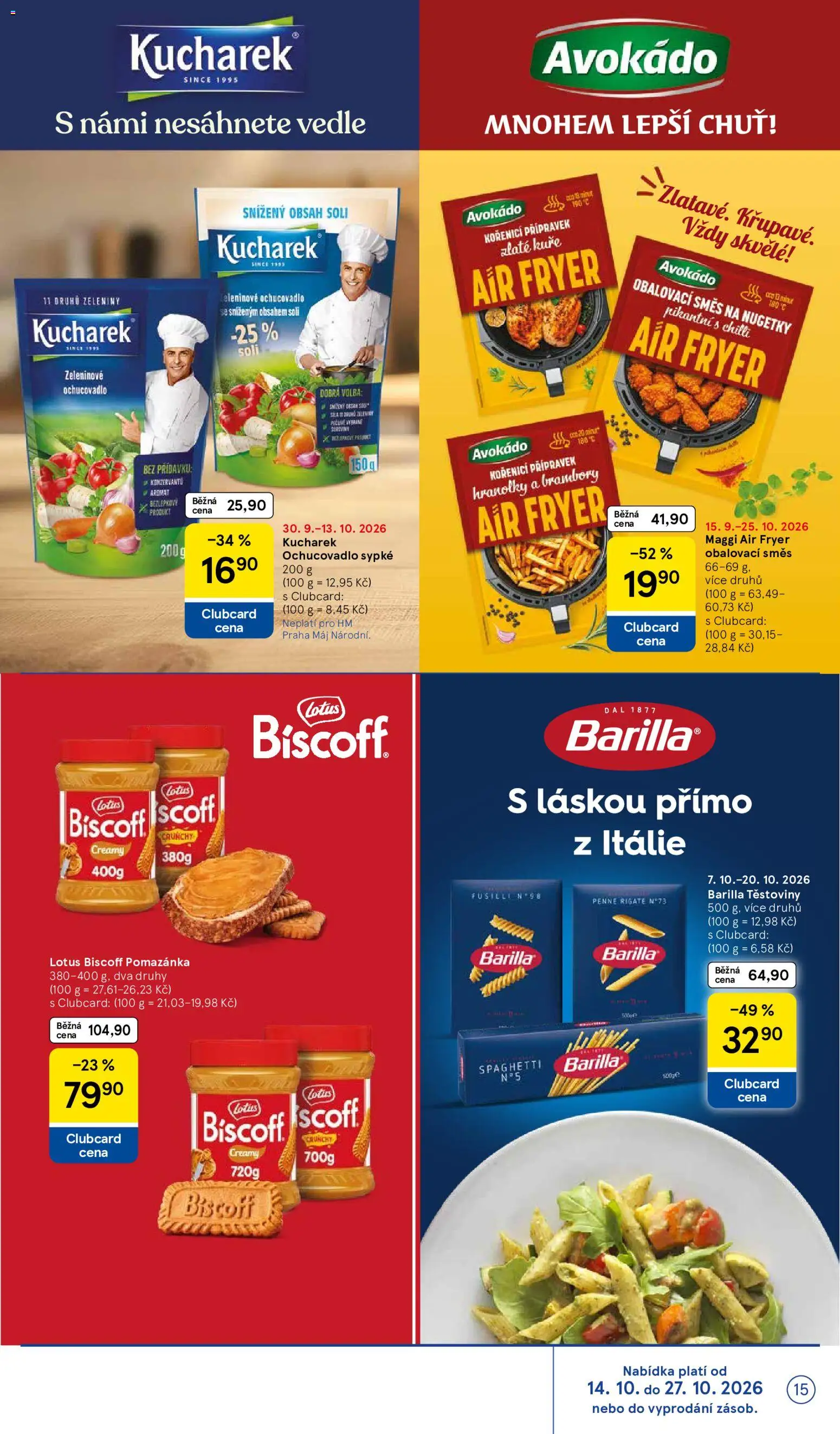 Tesco leták - Značky, které máte rádi od 30.09.2026 | Strana: 15