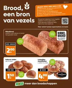 Poiesz folder - Voorbeeld van een folder van Poiesz, geldig van 01-11-2026 | Pagina: 11 | Producten: Brood, Zak, Bol