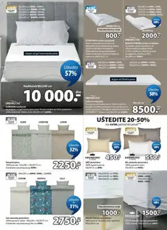 Jysk katalog - pregled Jysk kataloga - važi od 20.05.2026 | Strana: 6 | Proizvode: Posteljine