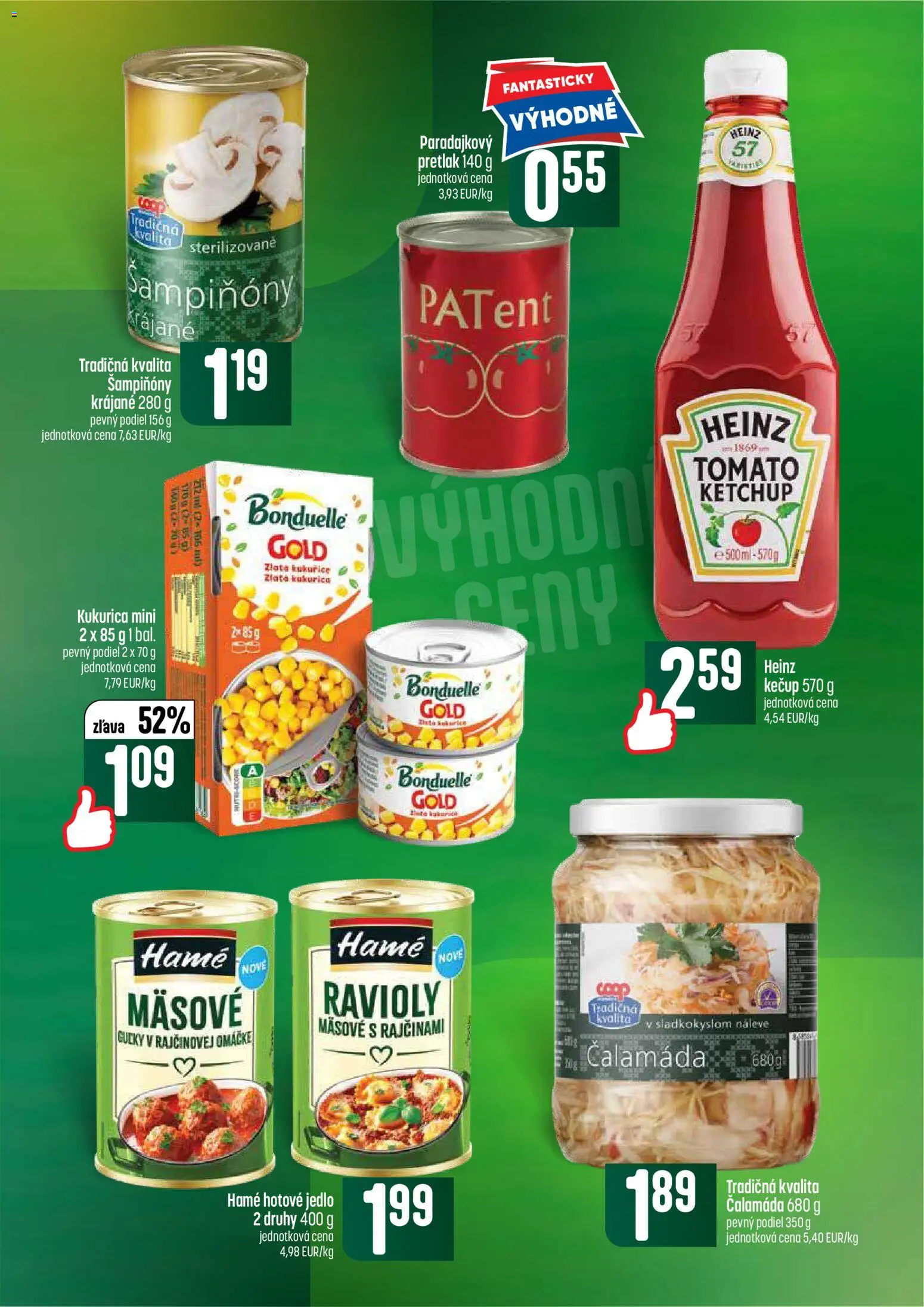 Nové COOP Jednota akcie – leták je platný od 02.07.2026 | Strana: 29 | Produkty: Kečup, Kukurica