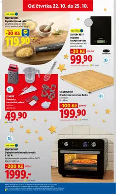 Náhled letáku Lidl leták - Spotřební zboží od 19.10.2026 | Strana: 27 | Produkty: Trouba, Váha, Baterie, Body