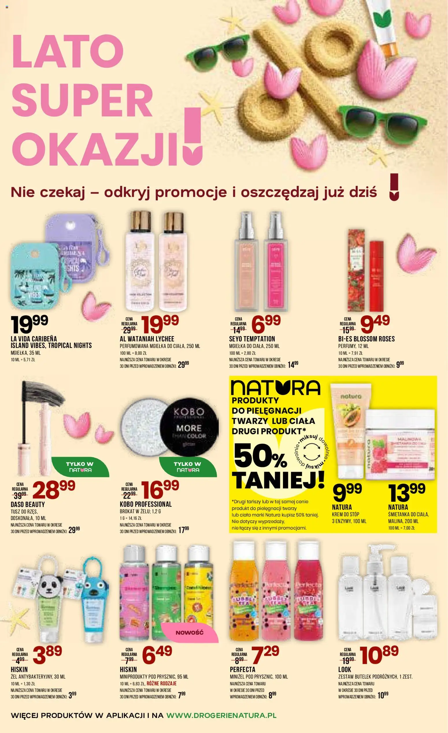 Drogerie Natura gazetka od 03.06.2026 | Strona: 2 | Produkty: Body, Krem, Krem do stóp
