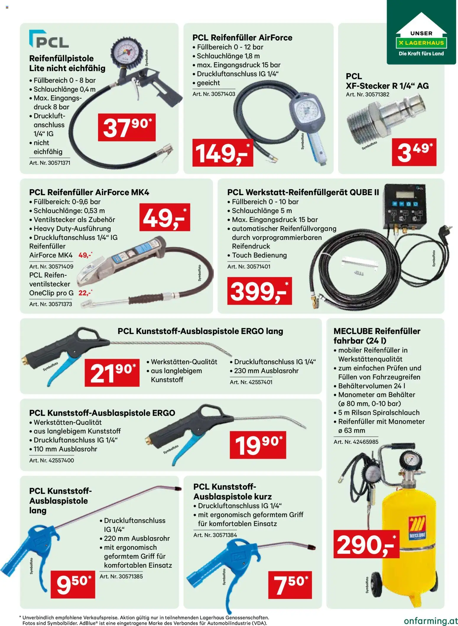 Lagerhaus Hofwerkstaette gültig ab 01.09.2026 | Seite: 11 | Produkte: Manometer