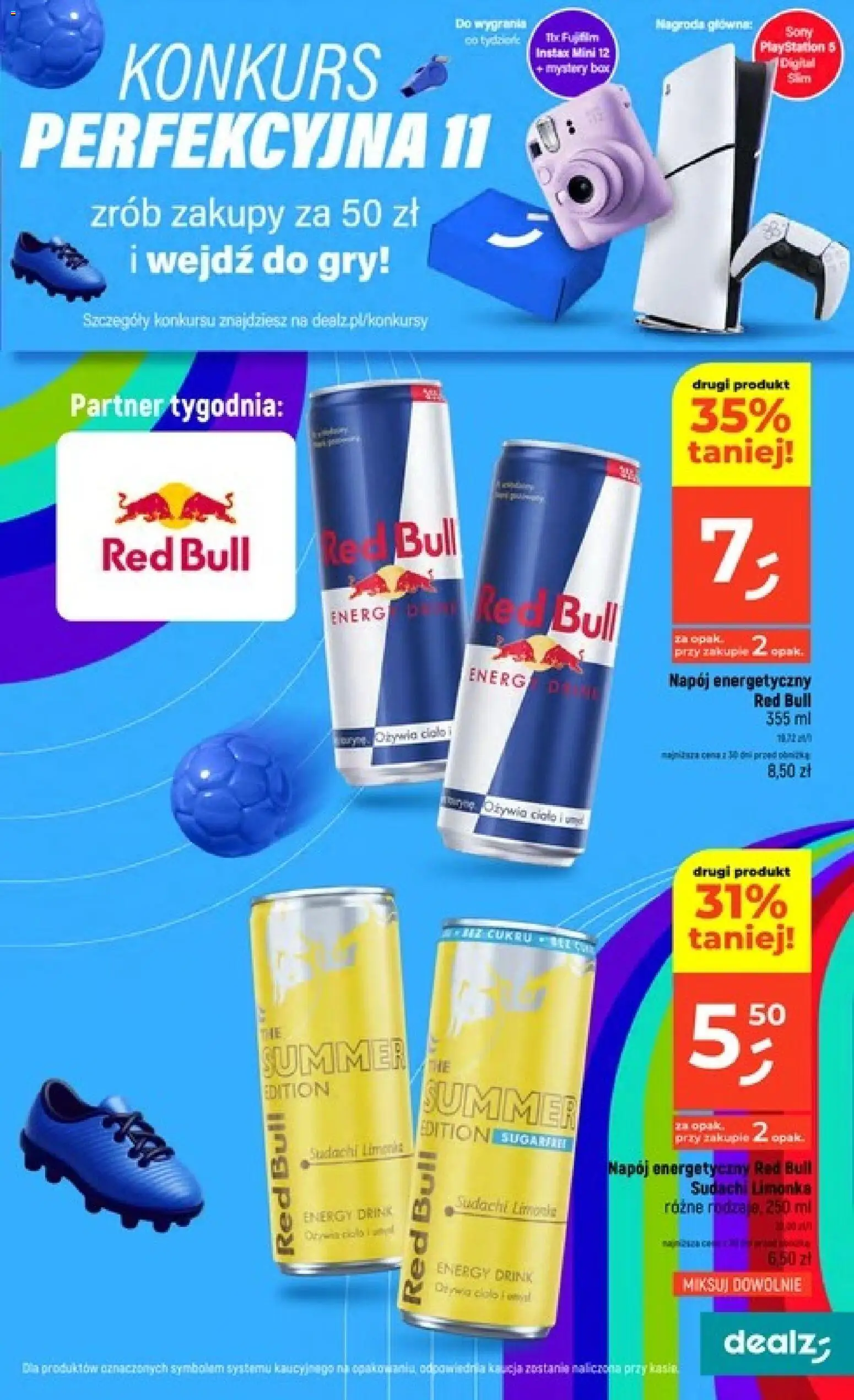 Dealz gazetka od 11.06.2026 | Strona: 15 | Produkty: Limonka, Red bull, Playstation, Gry