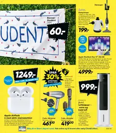 Bilka - Nonfood gyldig fra 19.06.2026 | Side: 9 | Produkter: Airpods, Lyd, Støvsuger, Hårtørrer