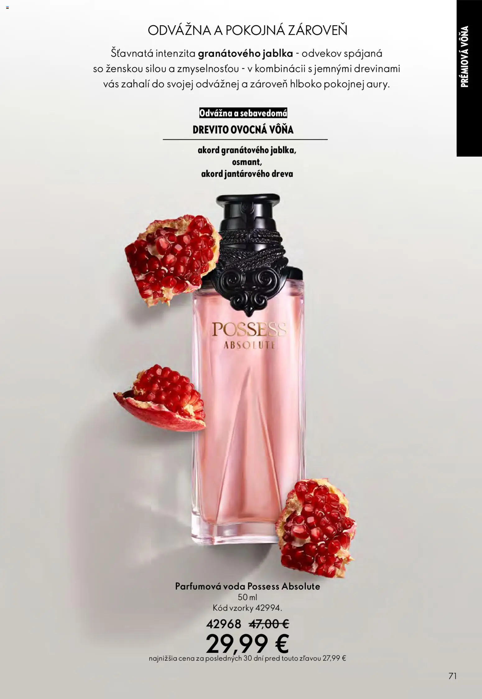Nové Oriflame akcie – leták je platný od 25.03.2026 | Strana: 71 | Produkty: Jablká, Voda
