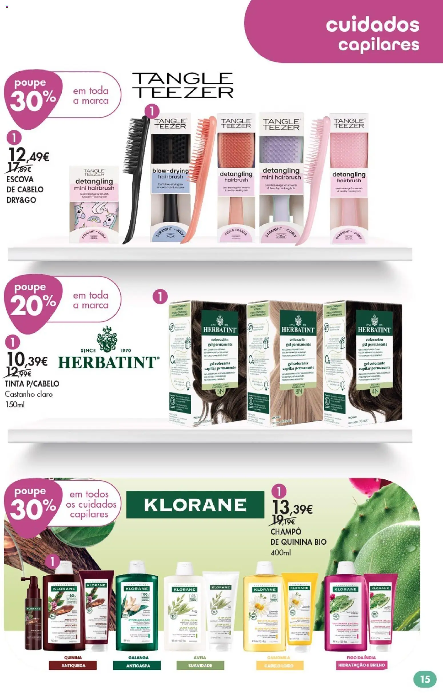 Pingo Doce Bem-estar Corpo Lojas │ válido de 05.05.2026 | Página: 17 | Produtos: Aveia, Tinta, Tinta para cabelo, Escova de cabelo