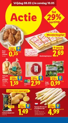 Room-boter-croissant, Per stuk - Voorbeeld van een folder van Lidl, geldig van 04.05.2026 | Pagina: 49