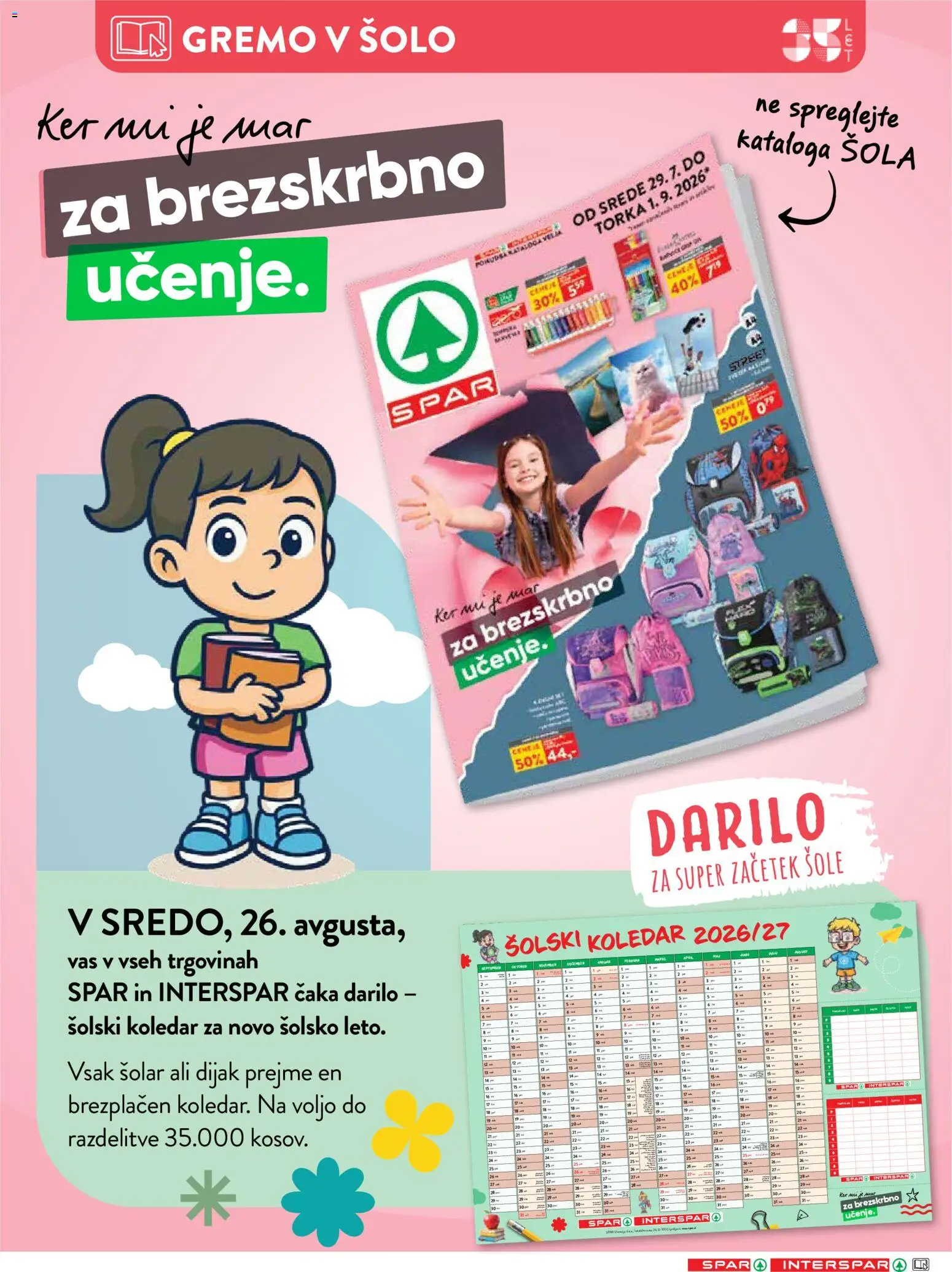 Novi Spar katalog ponudbe – veljaven od 26.08.2026 | Stran: 27