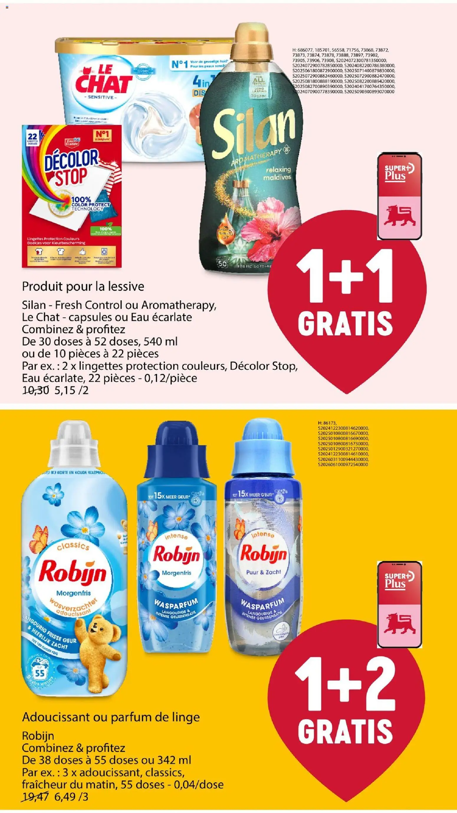 {H1} | Pagina: 43 | Producten: Capsules, La, Parfum, Wasverzachter