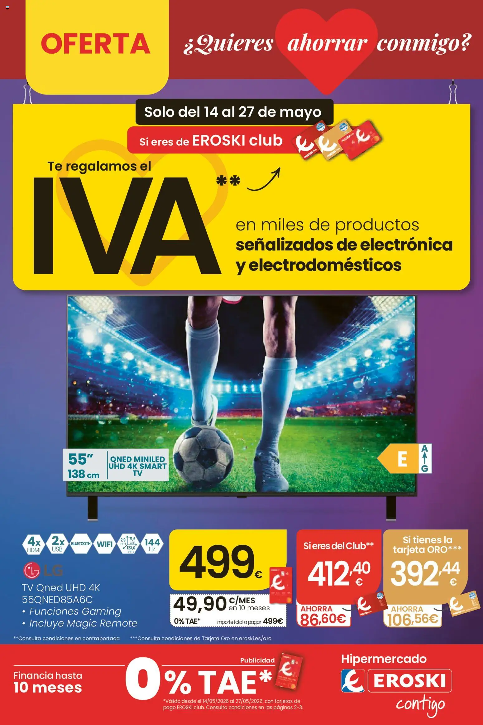 Eroski Te regalamos el IVA  │ válido desde el 14.05.2026 | Página: 1 | Productos: Té