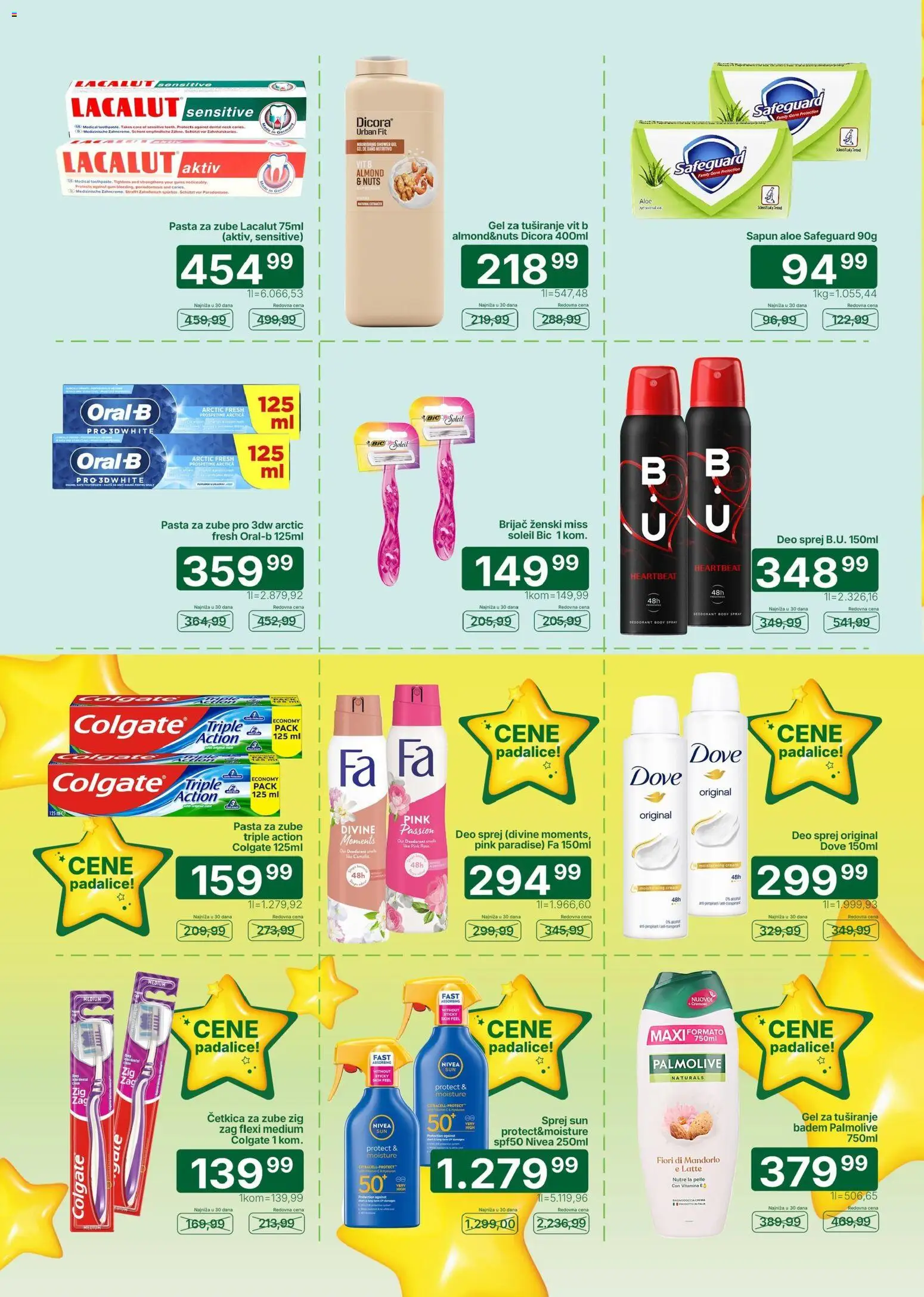 Univerexport katalog - važi od 08.06.2026 | Strana: 26 | Proizvode: Badem, Nivea, Dove, Pasta za zube