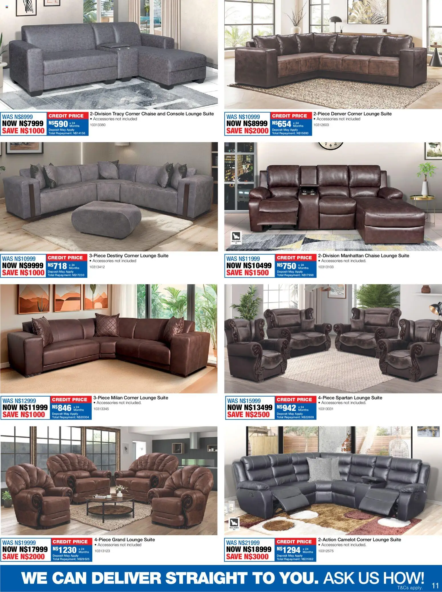 New OK Furniture catalogue – valid from 18.05.2026 | Page: 11 | Products: Lounge suite, Chaise
