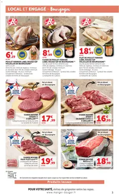 bi1 - Prévisualisation de bi1 Local Engagé valide à partir de 07/07/2026 | Page: 3 | Produits: Cuisse de poulet, Céréales, Basse côte, Viande bovine