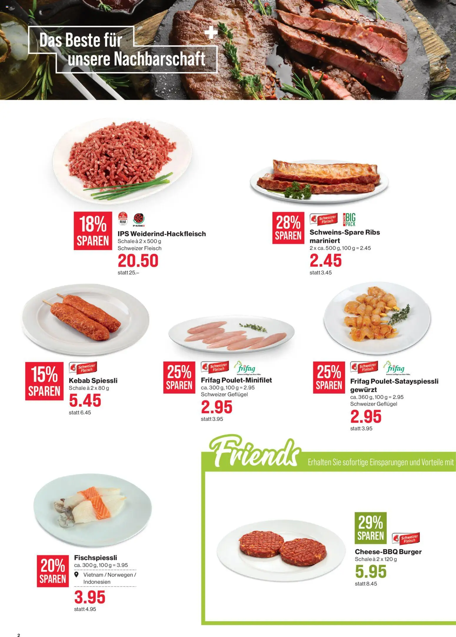 SPAR aktionen – gültig ab 11.06.2026 | Seite: 2 | Produkte: Burger