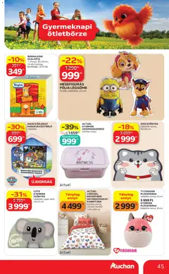 Auchan akciós újság - amely érvényes a következő dátumtól: 21.05.2026 | Oldal: 45