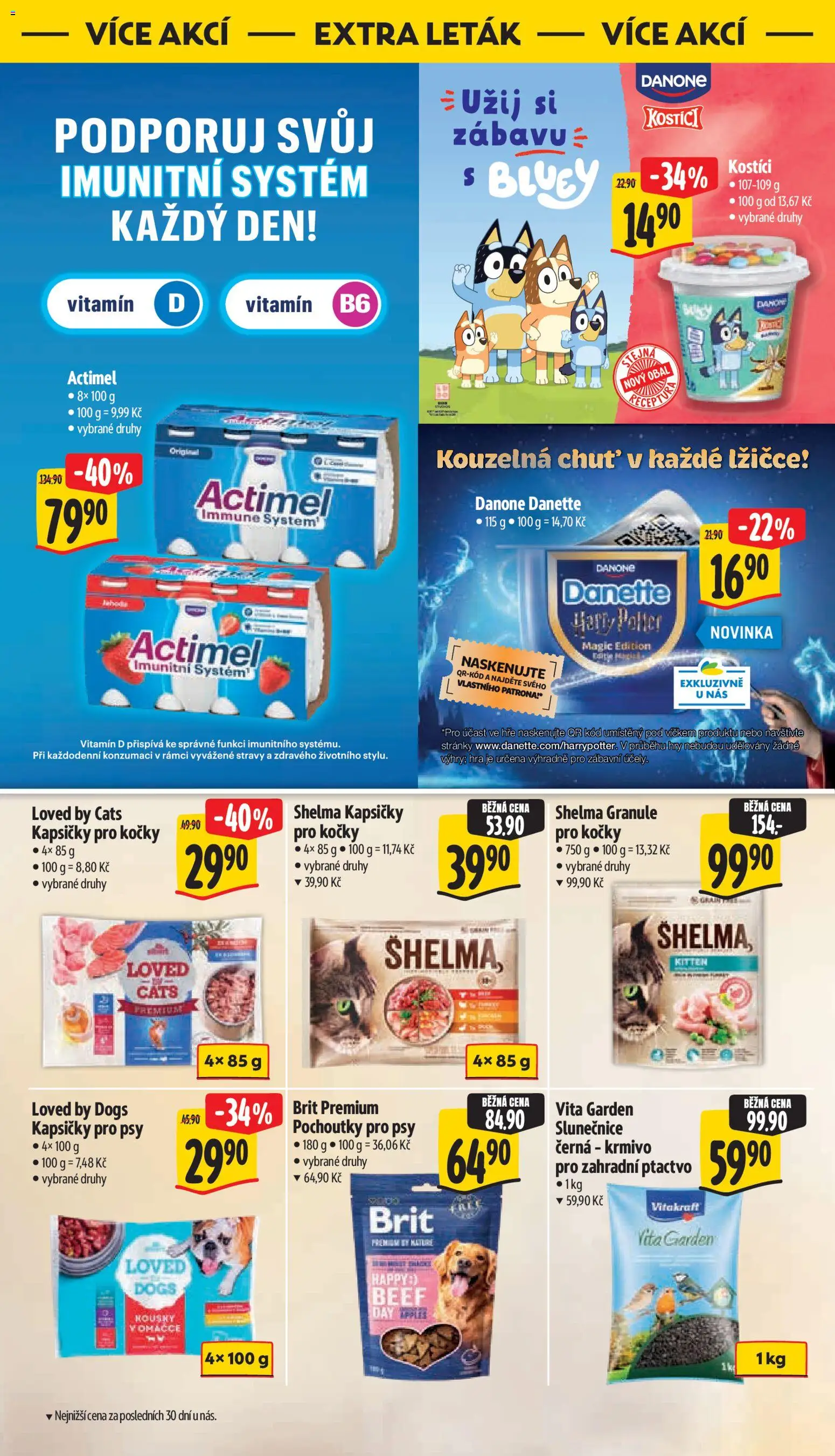 Albert leták - Hypermarket - Znojmo od 07.10.2026 | Strana: 63 | Produkty: Granule, Hra, Actimel, Kapsičky