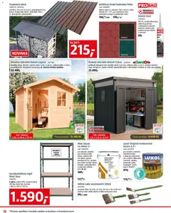 Náhled letáku Bauhaus leták od 26.06.2026 | Strana: 12 | Produkty: Plech, Zahradní domek, Police, Luxol