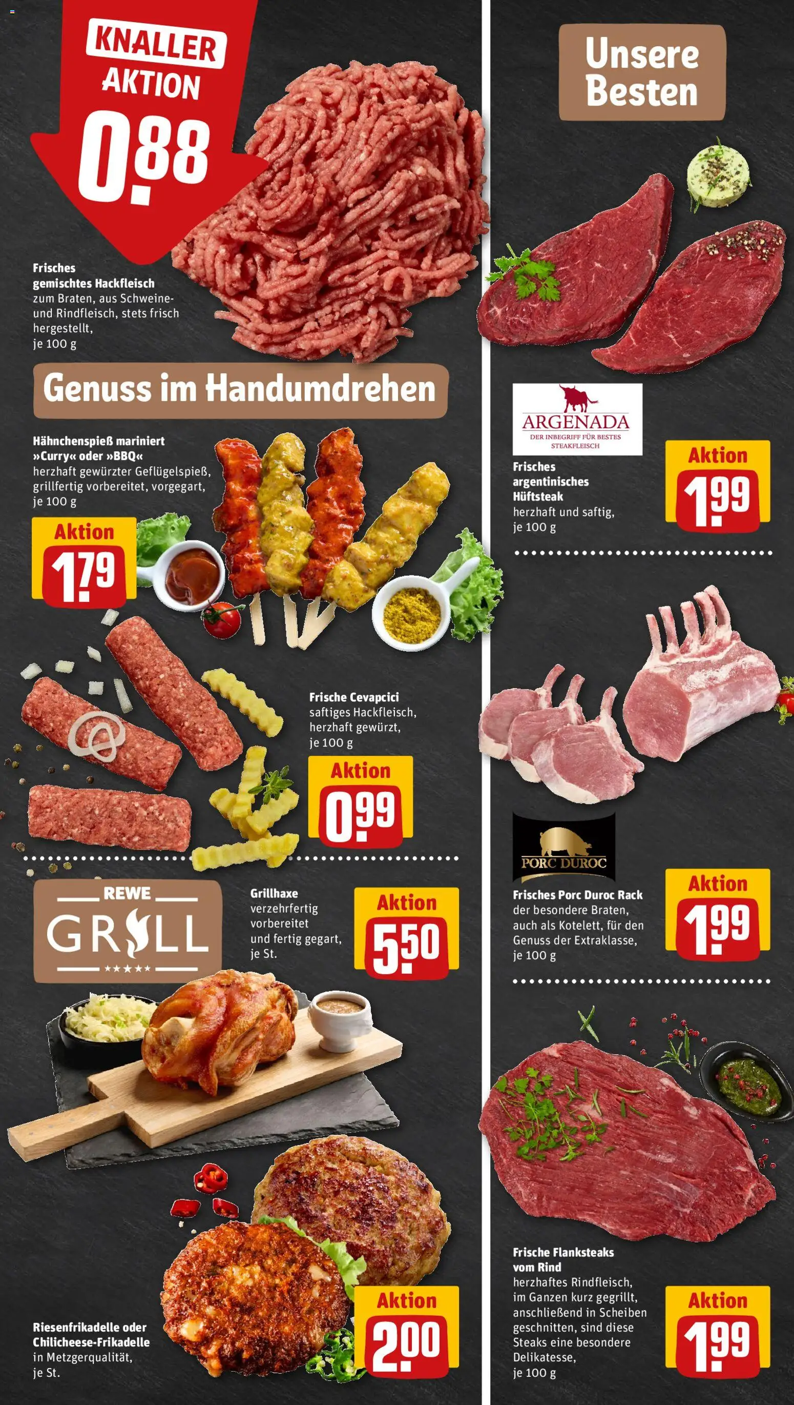 Rewe ihr Kaufpark Prospekt – gültig ab 20.07.2026 | Seite: 7 | Produkte: Cevapcici, Hackfleisch