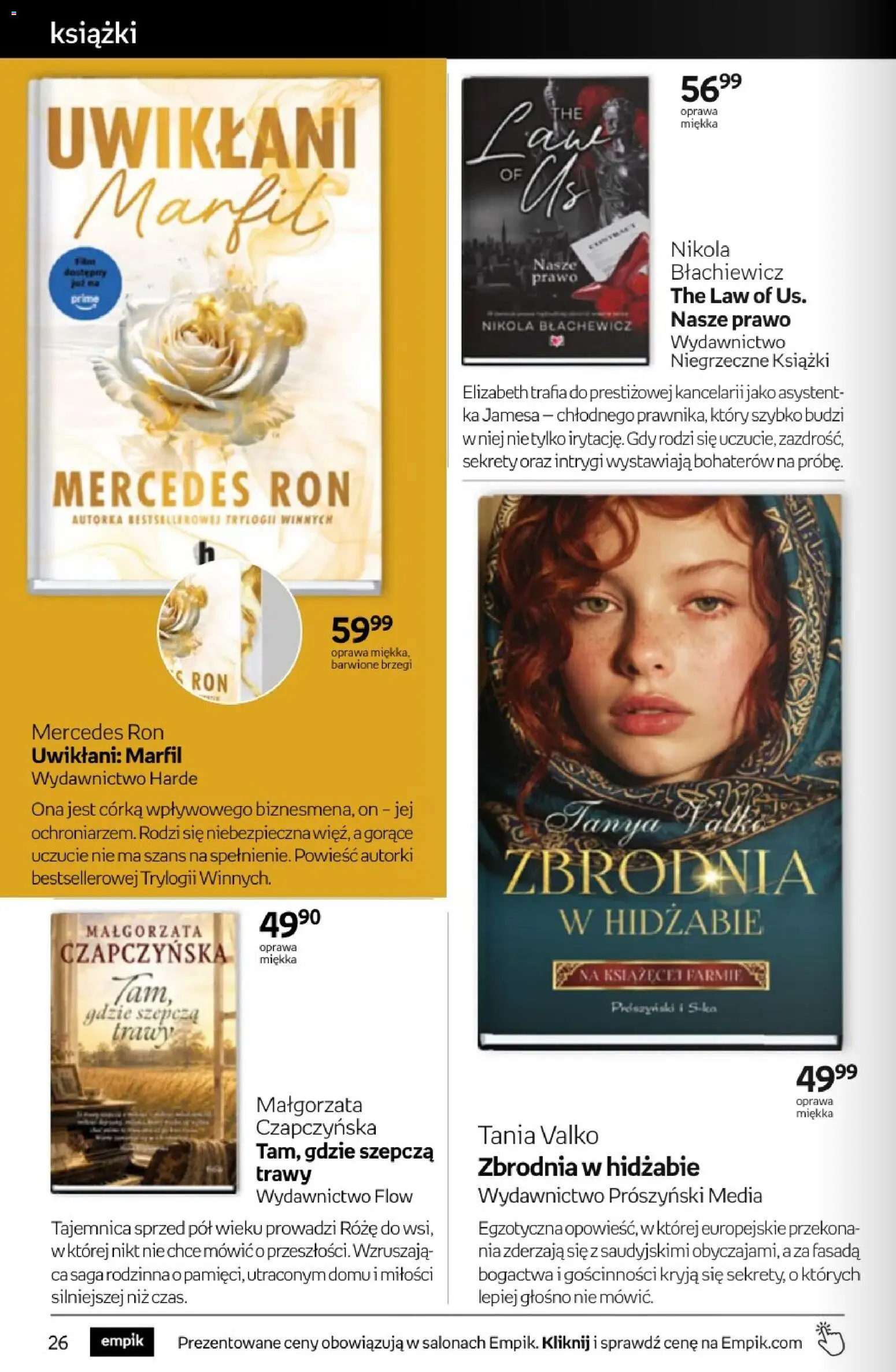 Empik promocje od 14.10.2026 | Strona: 26 | Produkty: Trawy, Książki