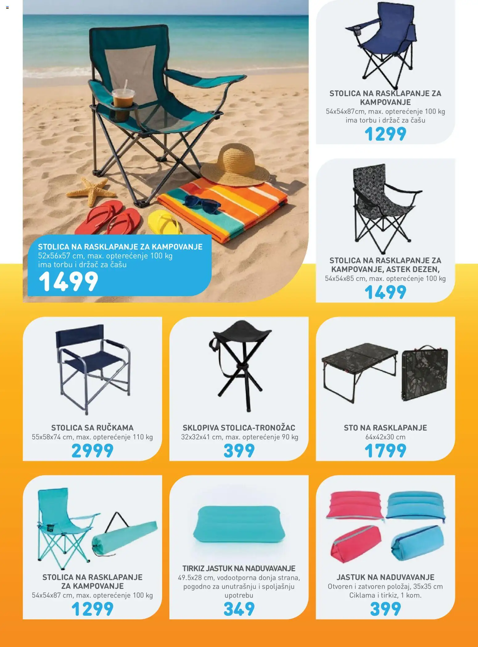 JUMBO katalog - važi od 10.06.2026 | Strana: 22 | Proizvode: Jastuk, Sto, Stolica