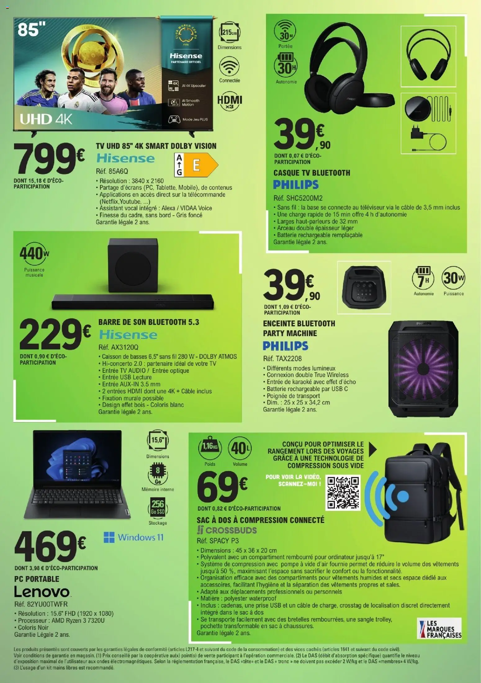{H1} | Page: 2 | Produits: Audio, Sac, Enceinte, PC portable