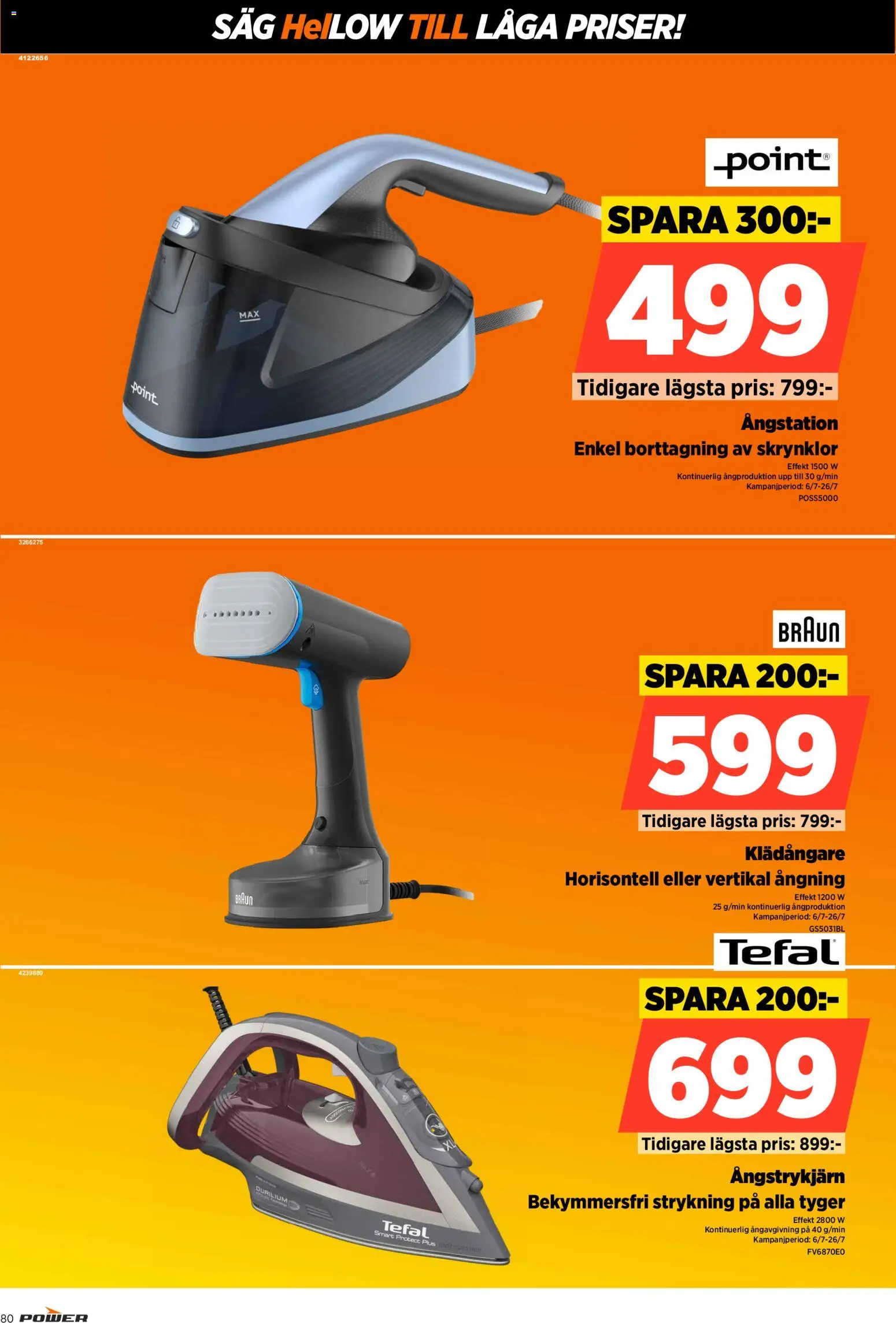 Power reklamblad aktuell från 20/07/2026 | Sida: 80