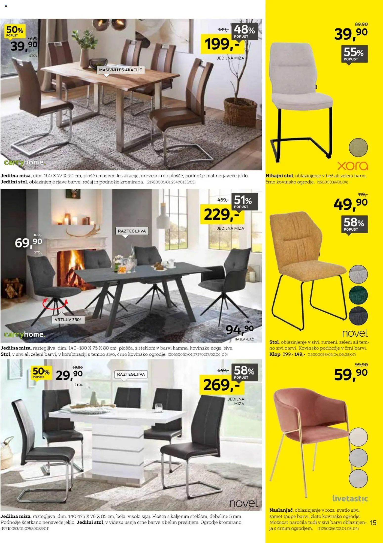 Novi XXXL Lesnina katalog ponudbe – veljaven od 29.06.2026 | Stran: 15