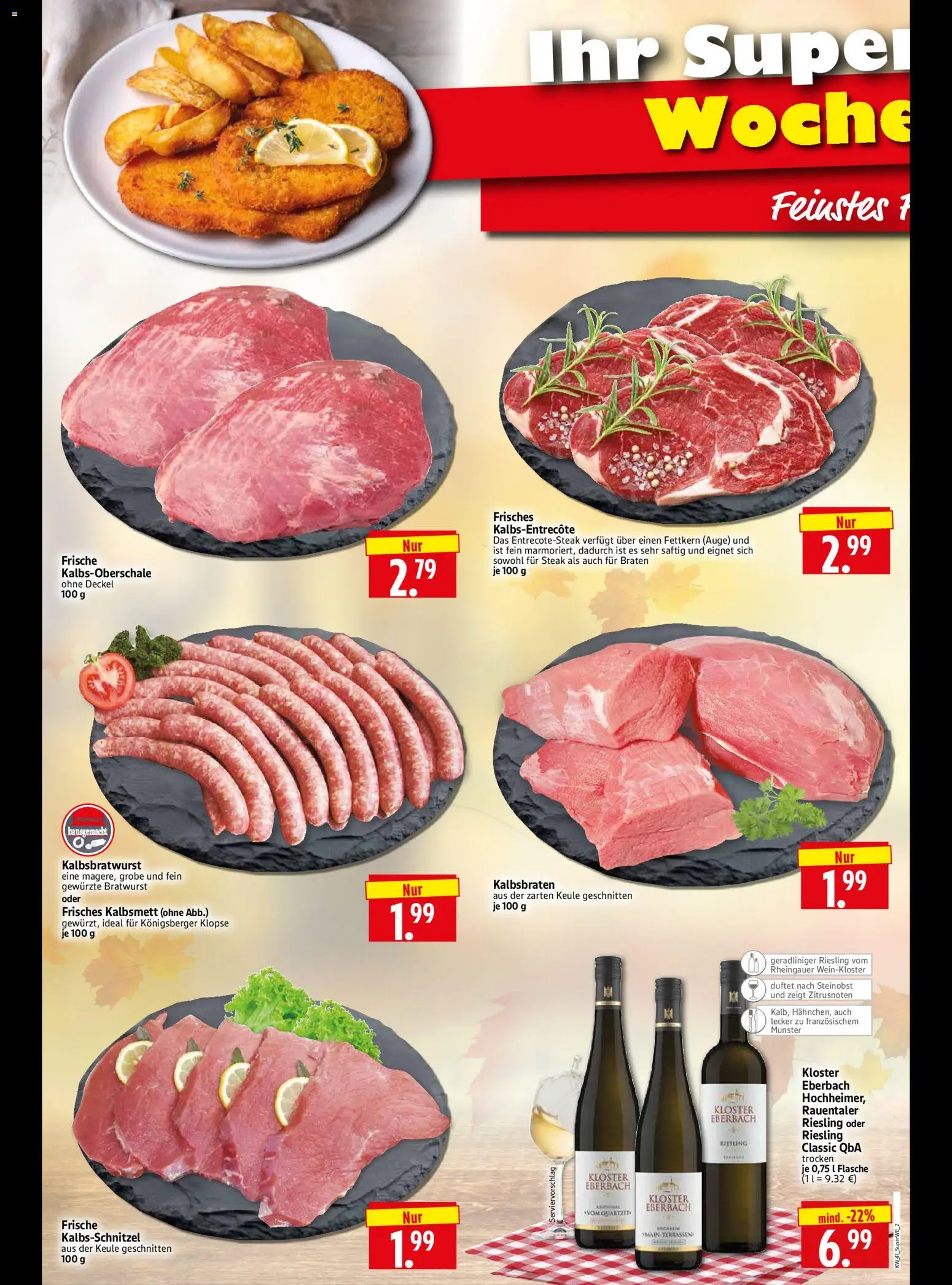 HERKULES Sonderbeilage – gültig ab 08.10.2026 | Seite: 2 | Produkte: Bratwurst, Steak