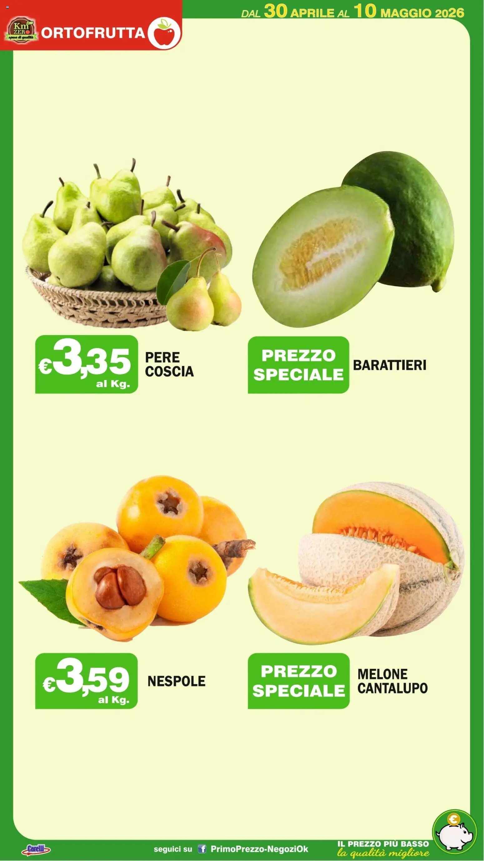 Volantino Primo Prezzo del 30.04.2026 | Pagina: 31