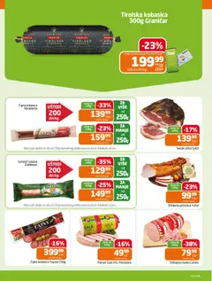 Gomex katalog - pregled Gomex kataloga - važi od 08.07.2026 | Strana: 6 | Proizvode: Pršut, Parizer, Salama, Šunka