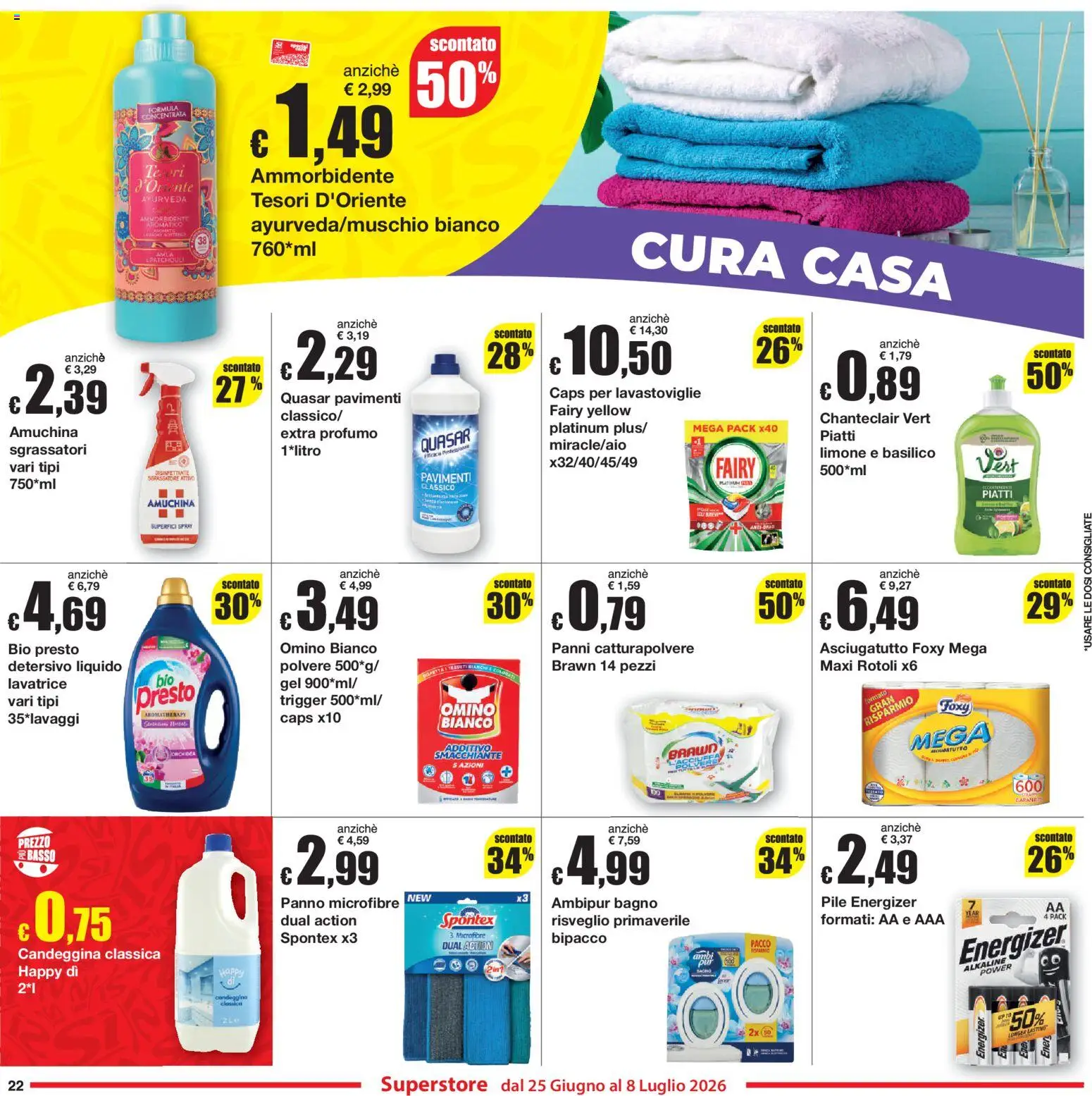 Volantino Sì con Te del 25/06/2026 | Pagina: 22