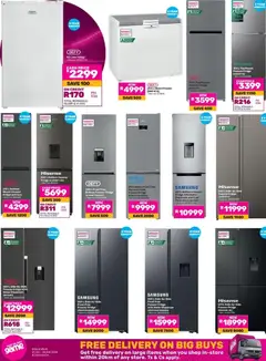 Game specials catalogue – valid from 21/07/2026 | Page: 6 | Products: Freezer, Freezer fridge, Chest freezer, Water