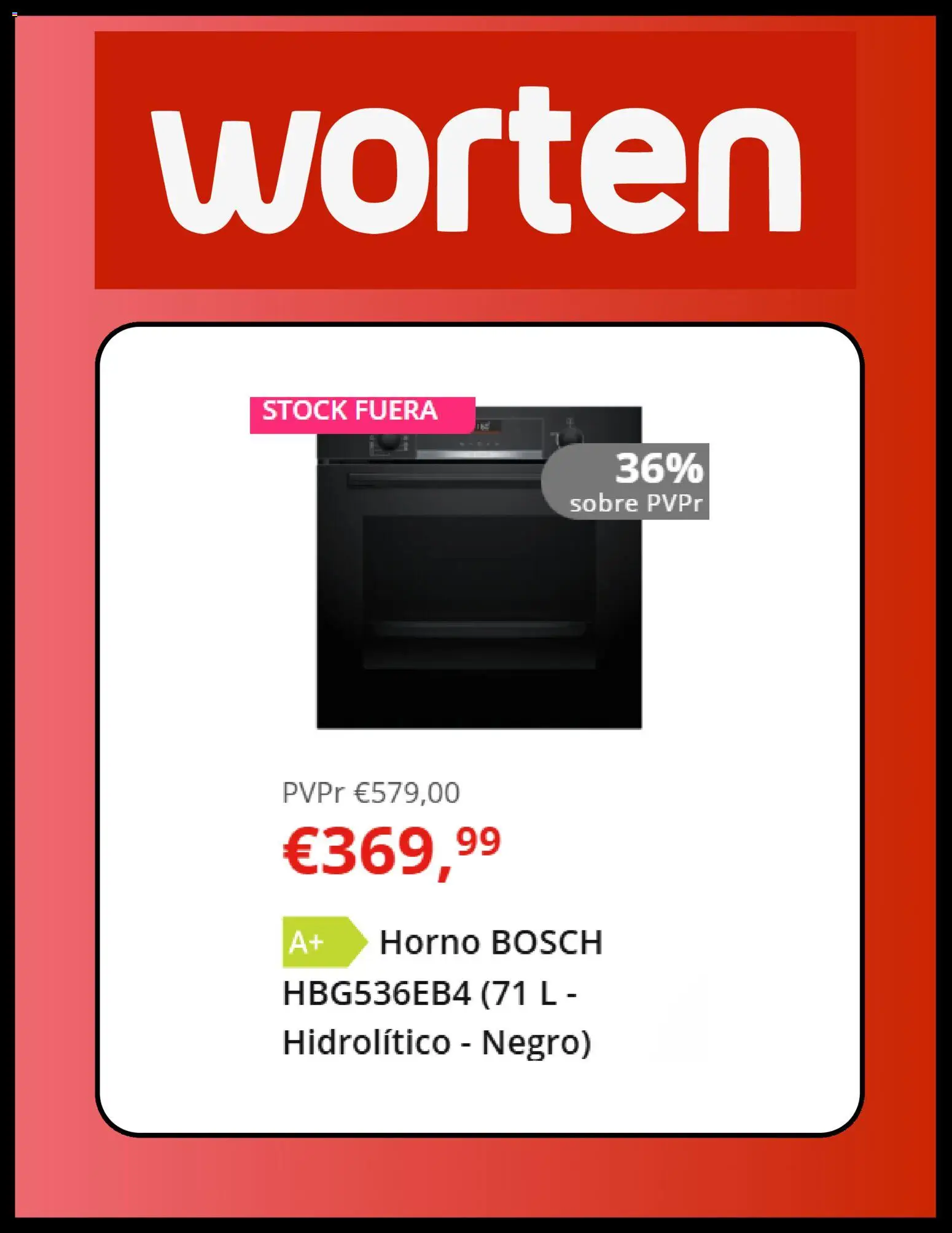 Worten folleto │ válido desde el 30/06/2026 | Página: 3 | Productos: Horno