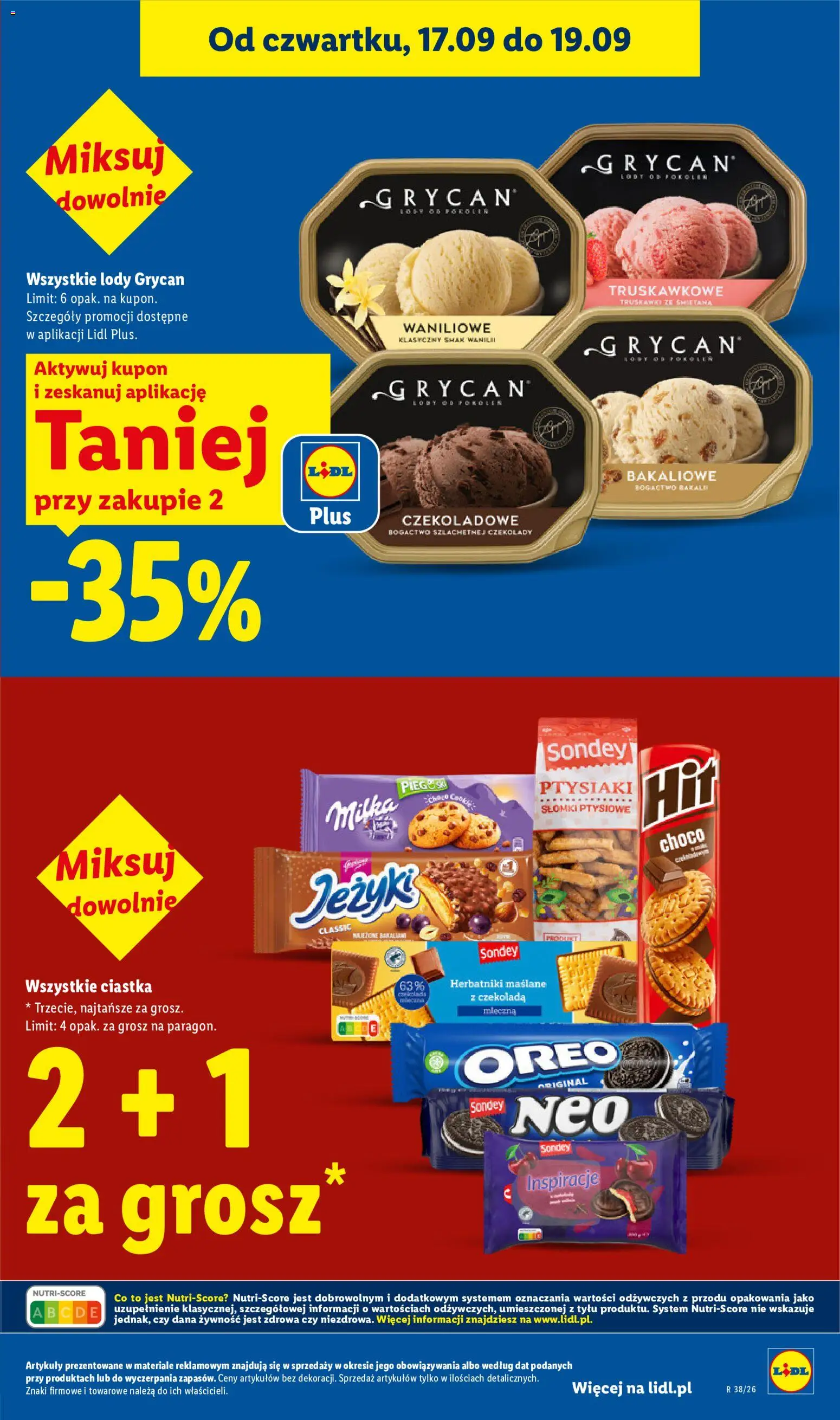 Lidl Polsko leták od 17.09.2026 | Strana: 27 | Produkty: Milka, Oreo