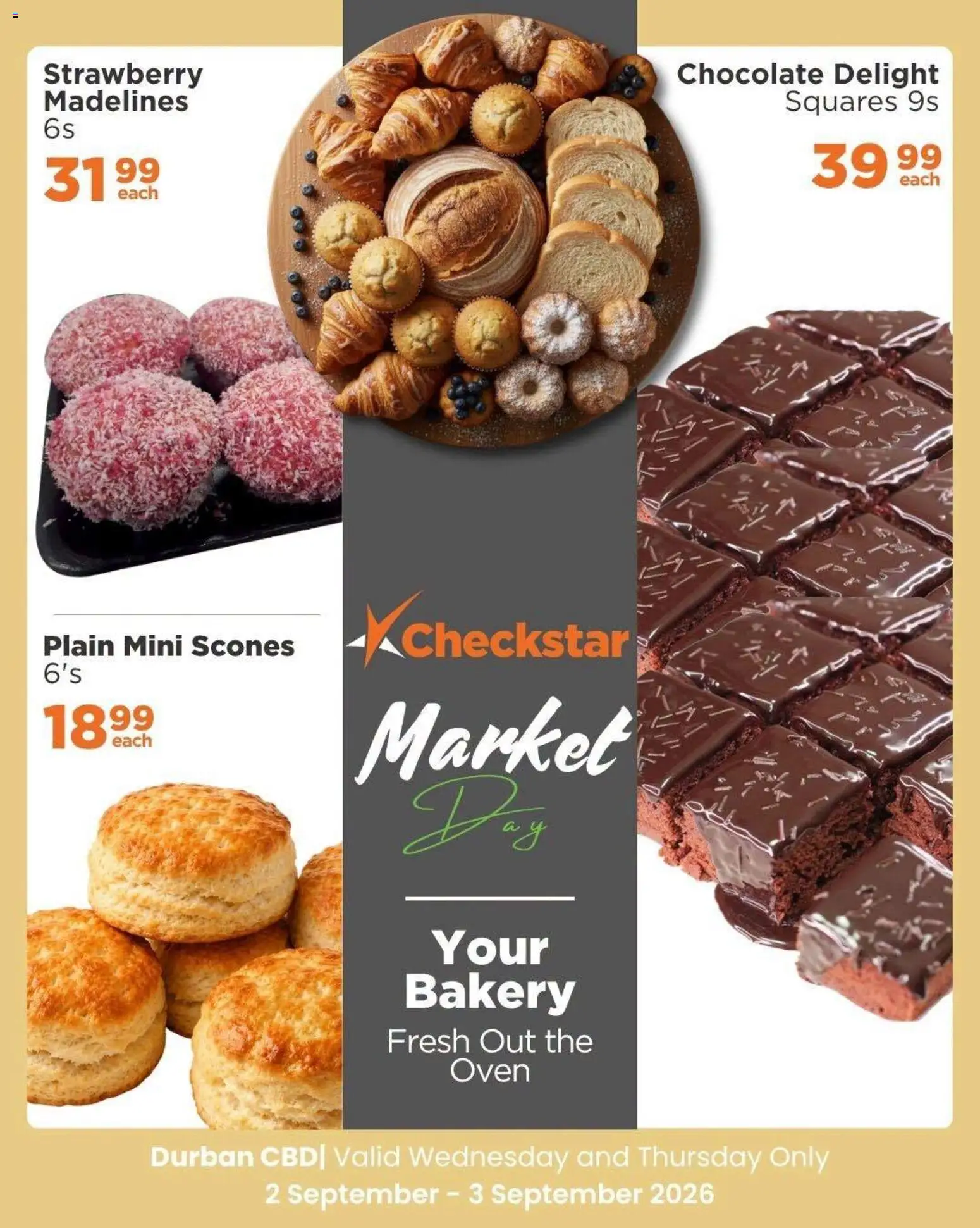 New Check Star catalogue – valid from 02/09/2026 | Page: 3 | Products: Oven, Bakery, Chocolate