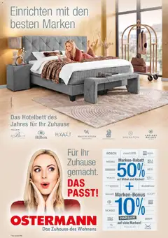 Ostermann - Möbel Ostermann: Neue Möbel wirken Wunder. ab 19.09.2026 gültig