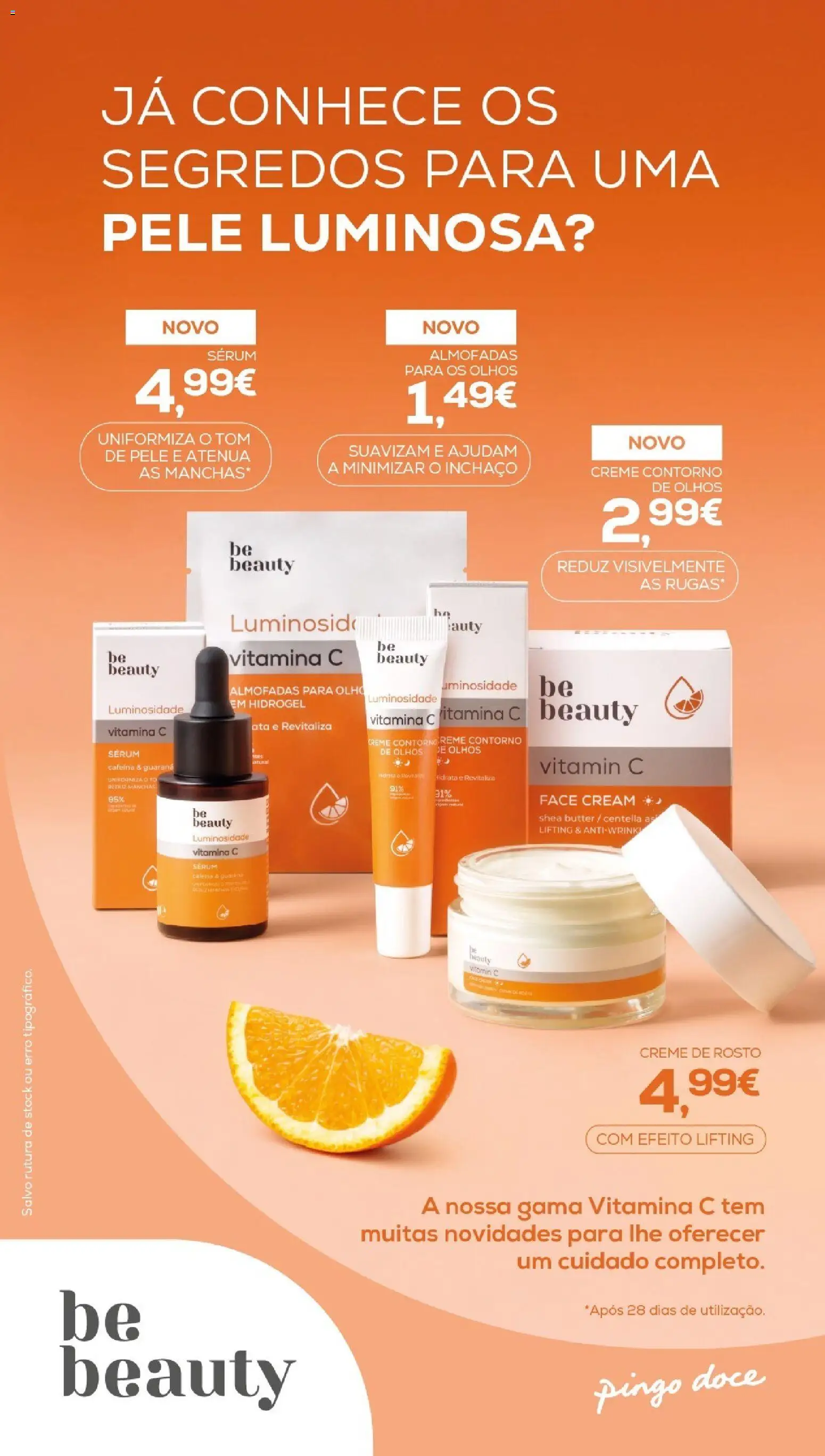 Pingo Doce Poupe este Fim de Semana │ válido de 17/07/2026 | Página: 20 | Produtos: Sérum, Vitamina c, Creme
